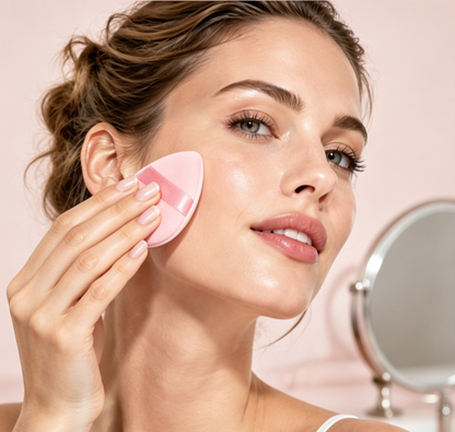 12 PCs Makeup Sponge Dry Wet Use Face Powder